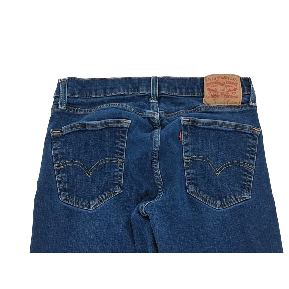 Levis Jeans Mens 32x30 Blue Regular Fit Straight Leg Denim Waterless Pants